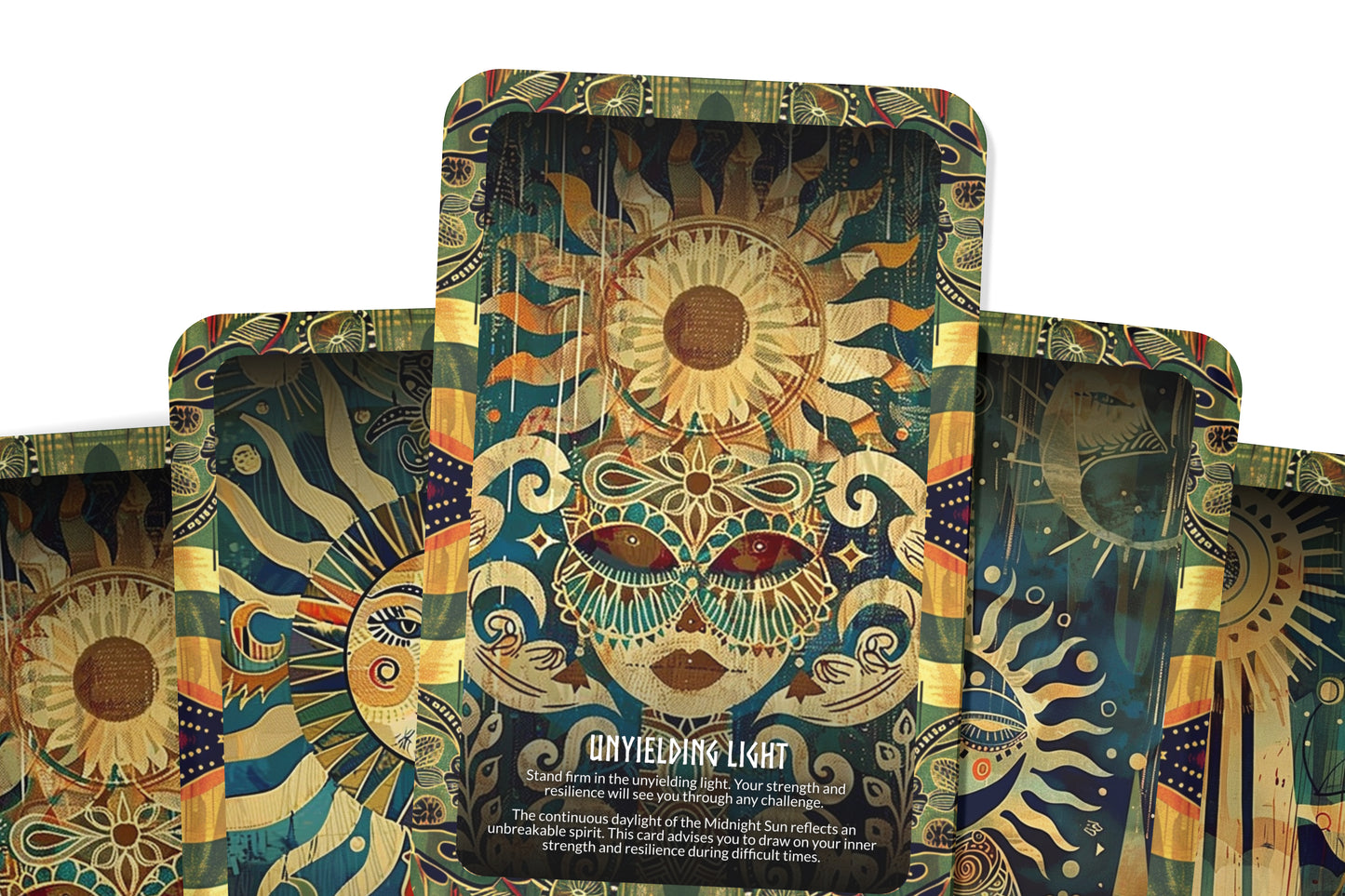 Midnight Sun - Endless Daylight Oracle Deck Cards - Reveling in the light of endless possibilities