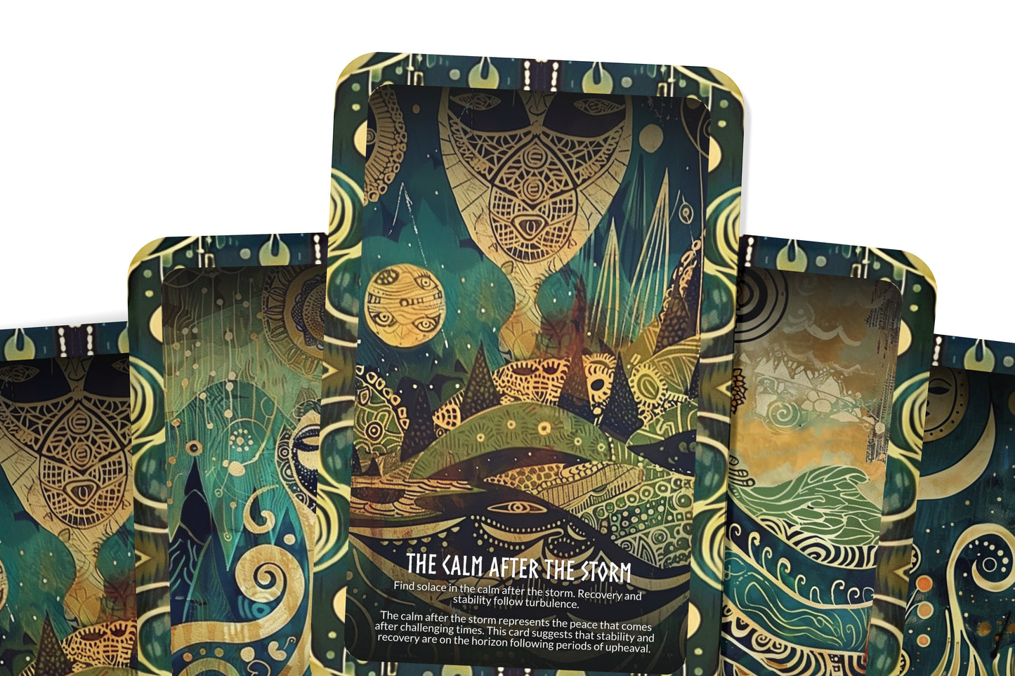 Njord - Sea's Keeper Oracle Deck Cards - Embracing the ebb and flow of life's currents like the god of seas