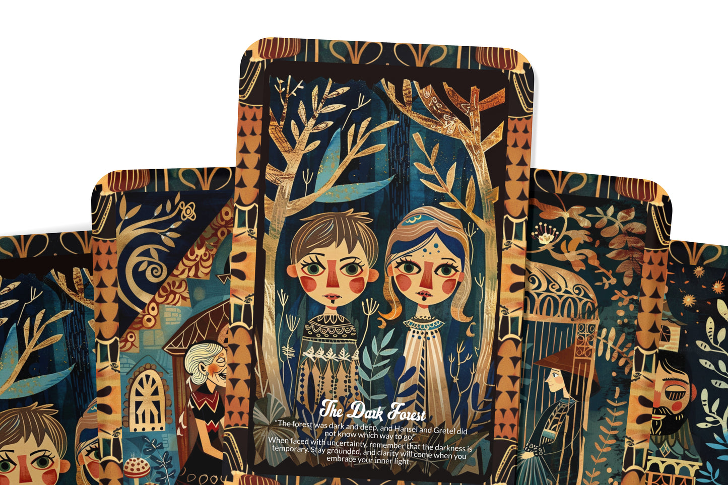 Hansel and Gretel - 22 Oracle Cards - Navigate Challenges With Bravery and Resilience