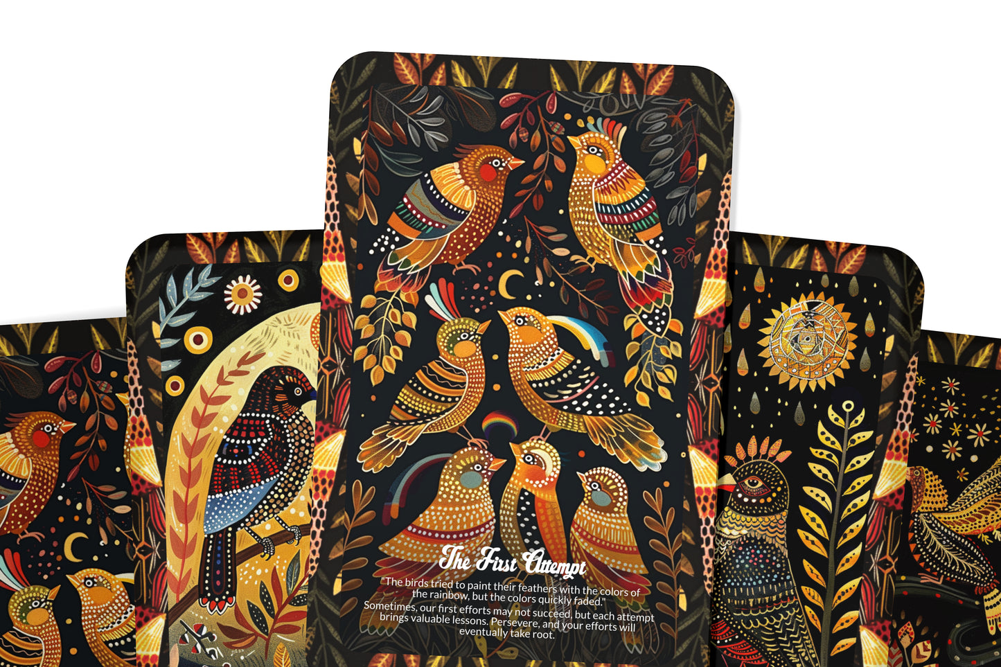 How the Birds Got Their Colors - 22 Oracle Cards - Celebrate Diversity and the Beauty of Life