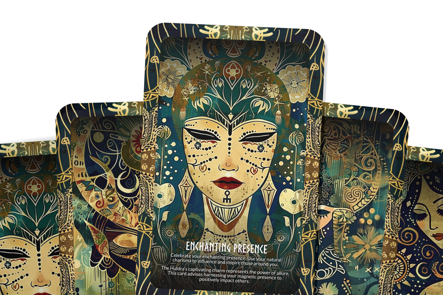 Huldra - Enigmatic Beauty - Oracle Deck Cards - Unveiling the mysteries and allure of the hidden