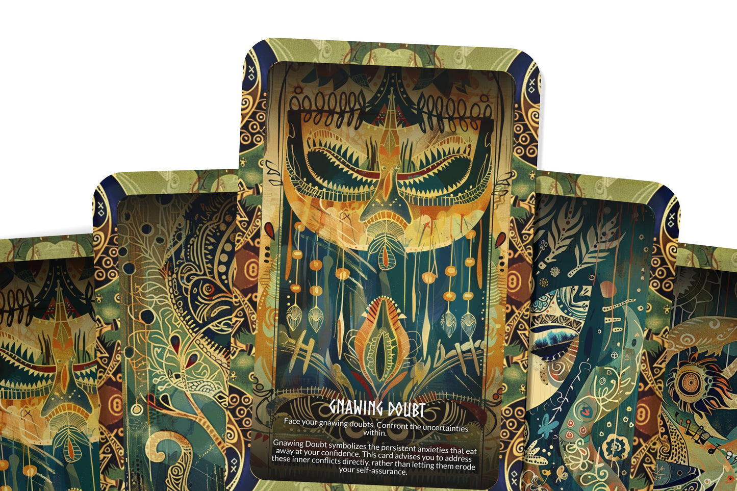 Nidhogg - Root Gnawer Oracle Deck Cards - Delving into the depths to confront and understand the roots of issues