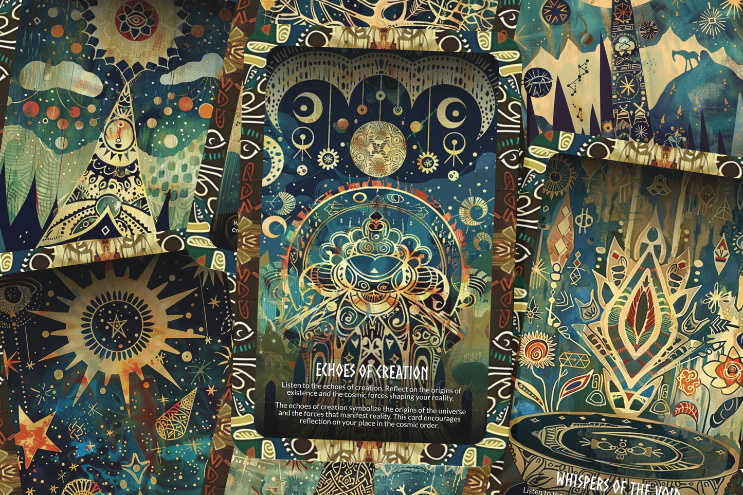 Grimnismál - Cosmic Knowledge Oracle Deck Cards - Unlocking the secrets of the universe through ancient wisdom