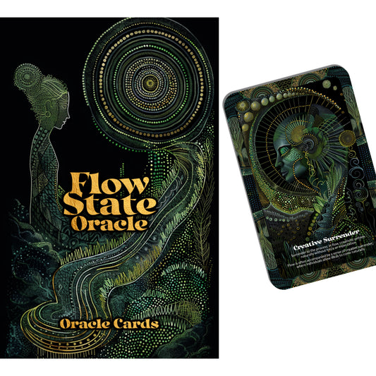 Flow State Oracle - 22 Oracle Cards - Tapping into effortless flow - By Symbolika - Vision Cards - Divination Tool