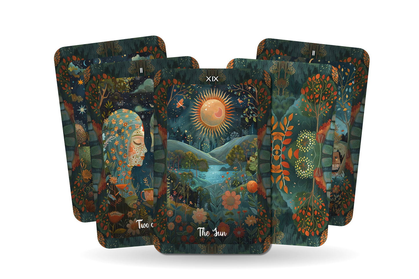 Pranic Flow Tarot - 78 Cards - Harmonizing with the vital life force energy that flows through all beings.