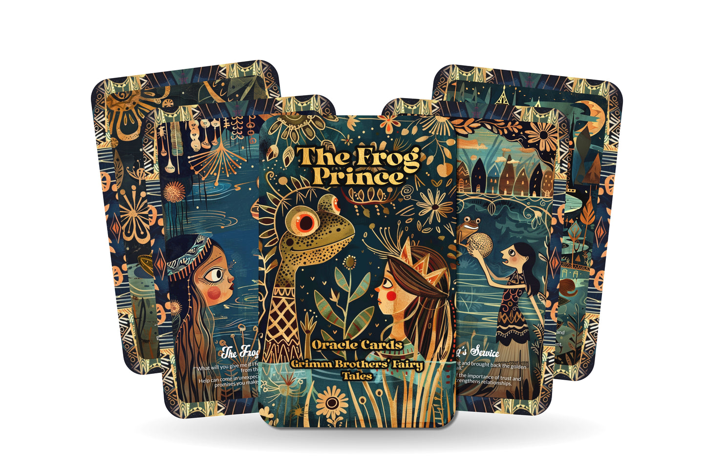 The Frog Prince - 22 Oracle Cards - Find Love Through Transformation and Acceptance