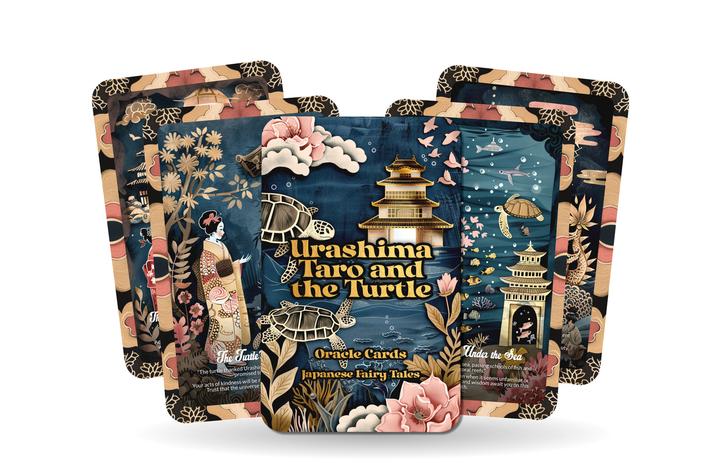 Urashima Taro and the Turtle - 22 Oracle Cards - Explore Timeless Mysteries and the Gift of Life