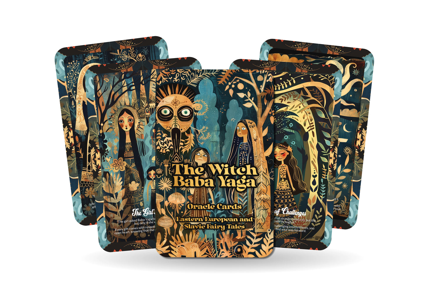 The Witch Baba Yaga - 22 Oracle Cards - Explore Mysteries and Ancient Feminine Wisdom