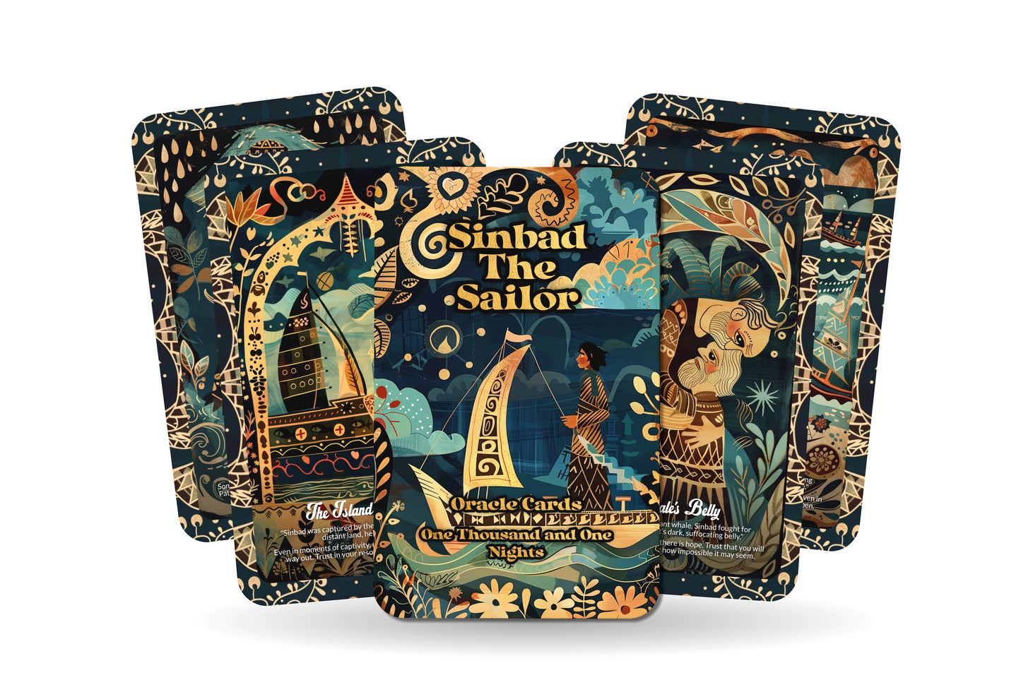 Sinbad the Sailor - 22 Oracle Cards - Embark on Adventures to Find Your True North