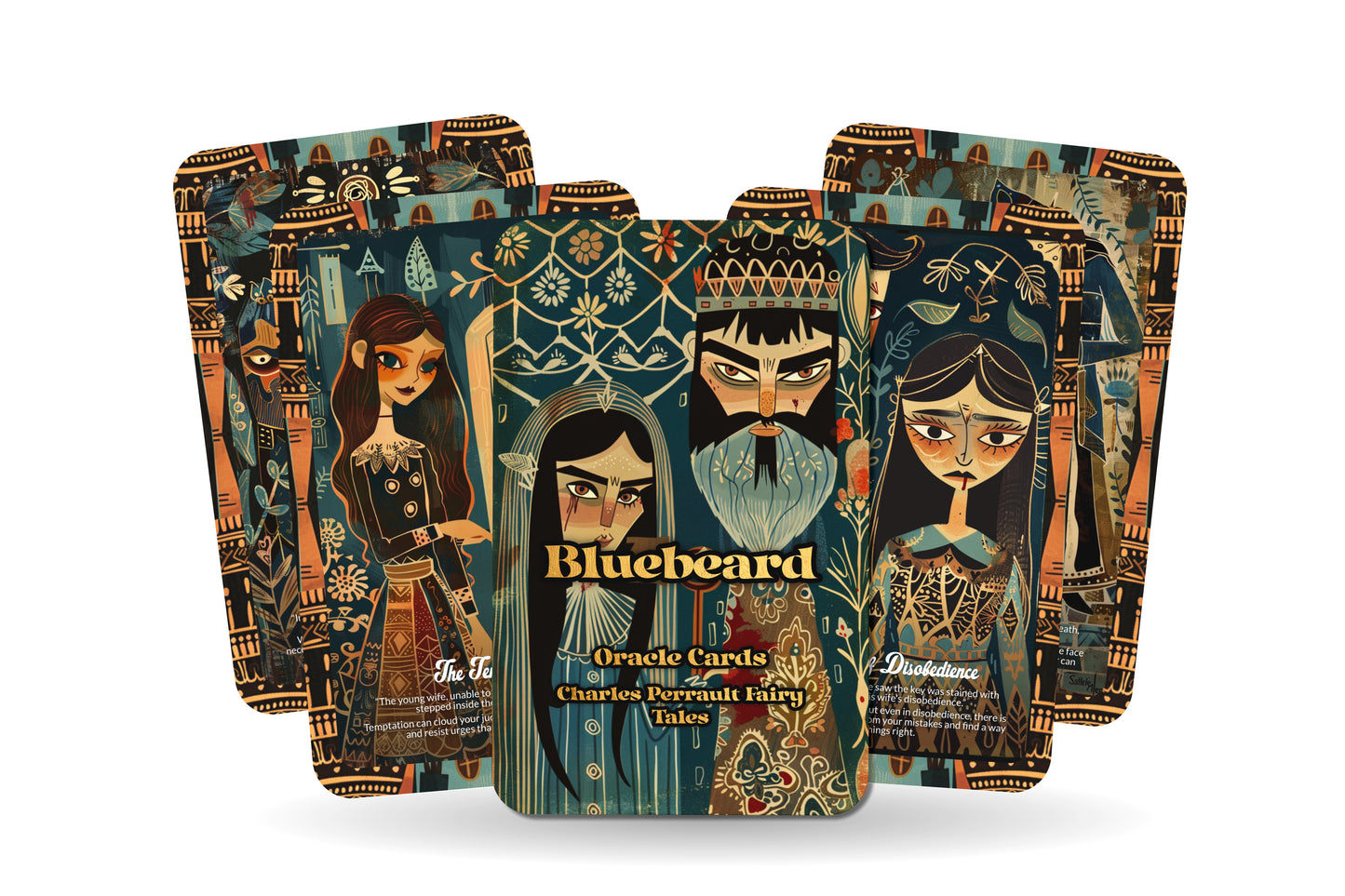 Bluebeard - 22 Oracle Cards - Unveil the Mysteries Within Your Soul