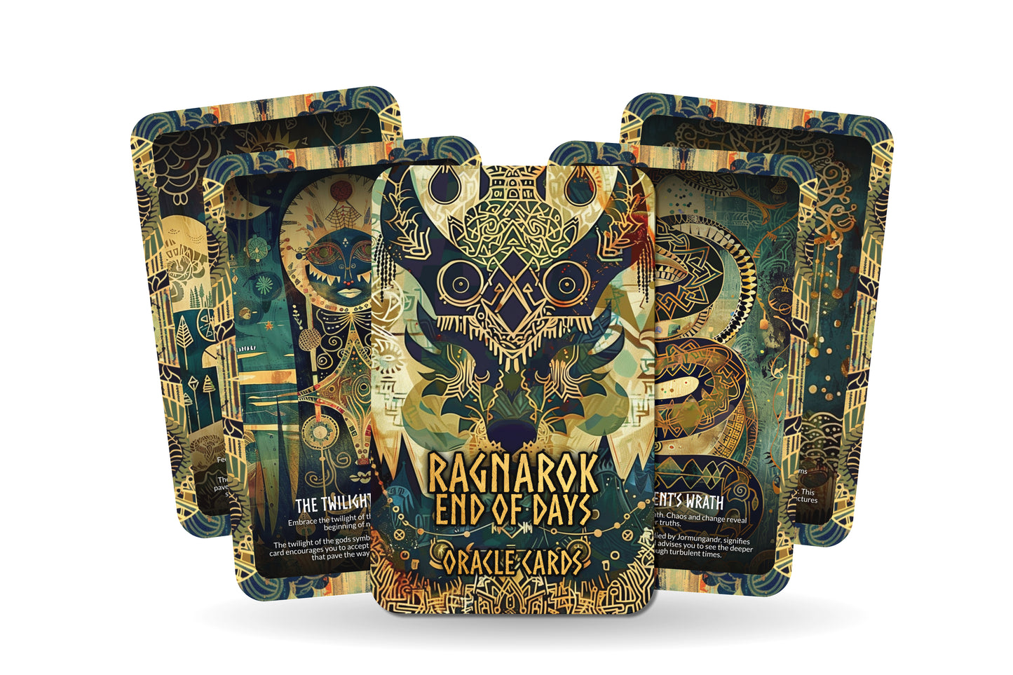 Ragnarok - End of Days Oracle Deck Cards - Understanding and preparing for transformative endings