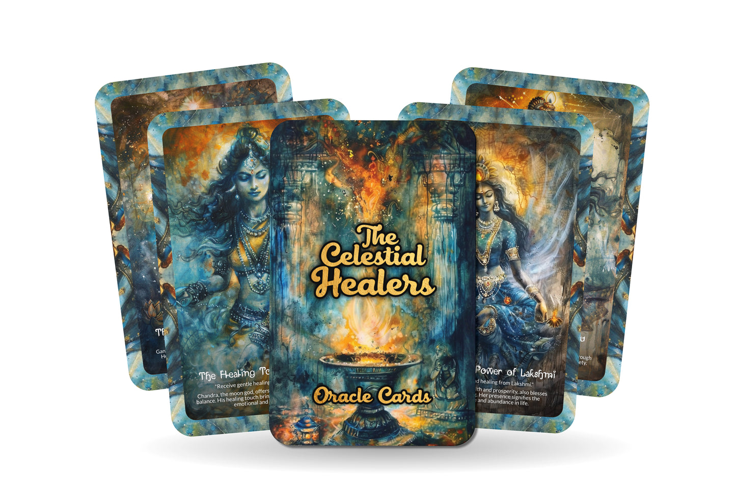 The Celestial Healers Oracle Cards - 22 Oracle Cards - Harnessing the divine healing energies from the celestial realms.