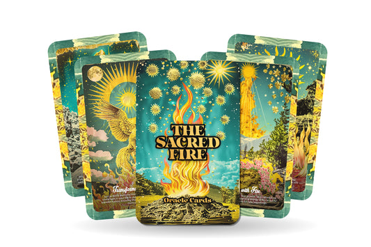 The Sacred Fire Oracle - 22 Oracle Cards - Ignite Passion, Purpose, and Life’s Vital Force