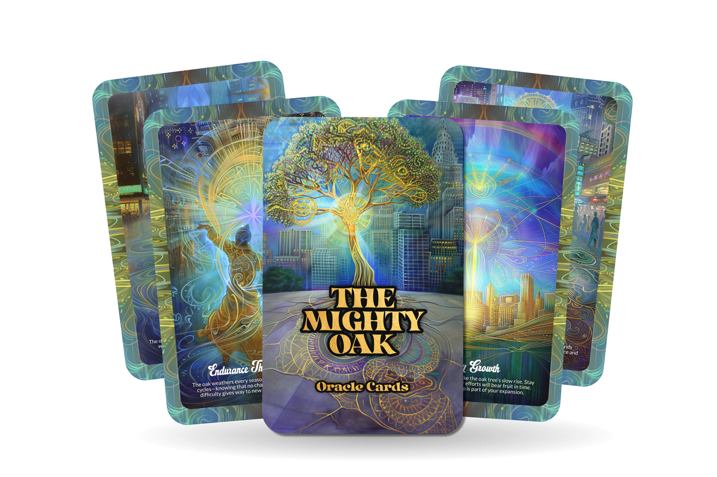 The Mighty Oak Oracle - 22 Oracle Cards - Stand Tall With Strength, Resilience, and Wisdom