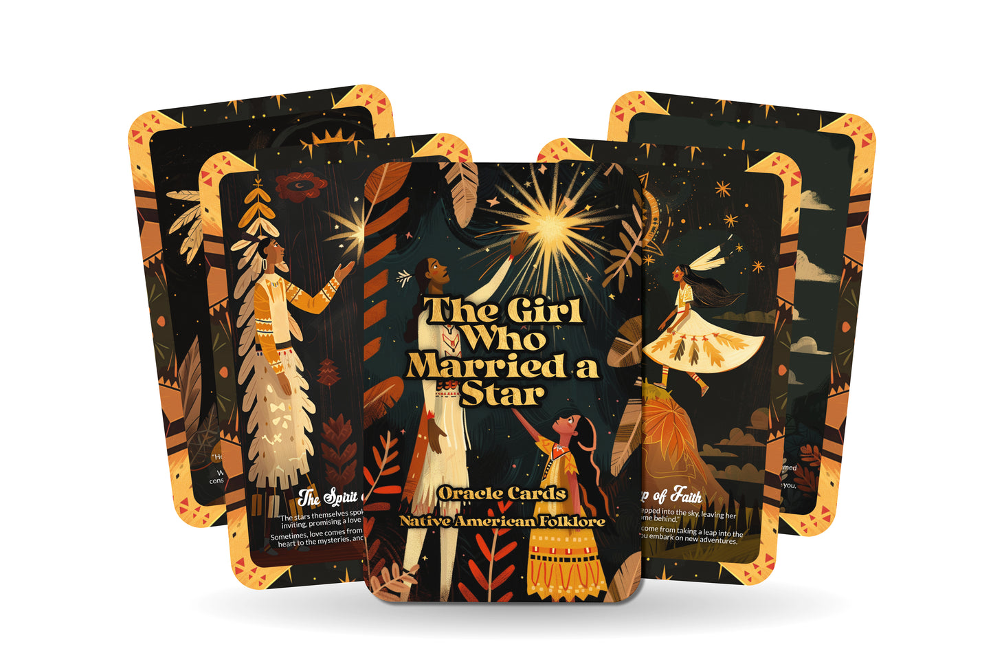 The Girl Who Married a Star - 22 Oracle Cards - Reach for the Stars and Divine Connections