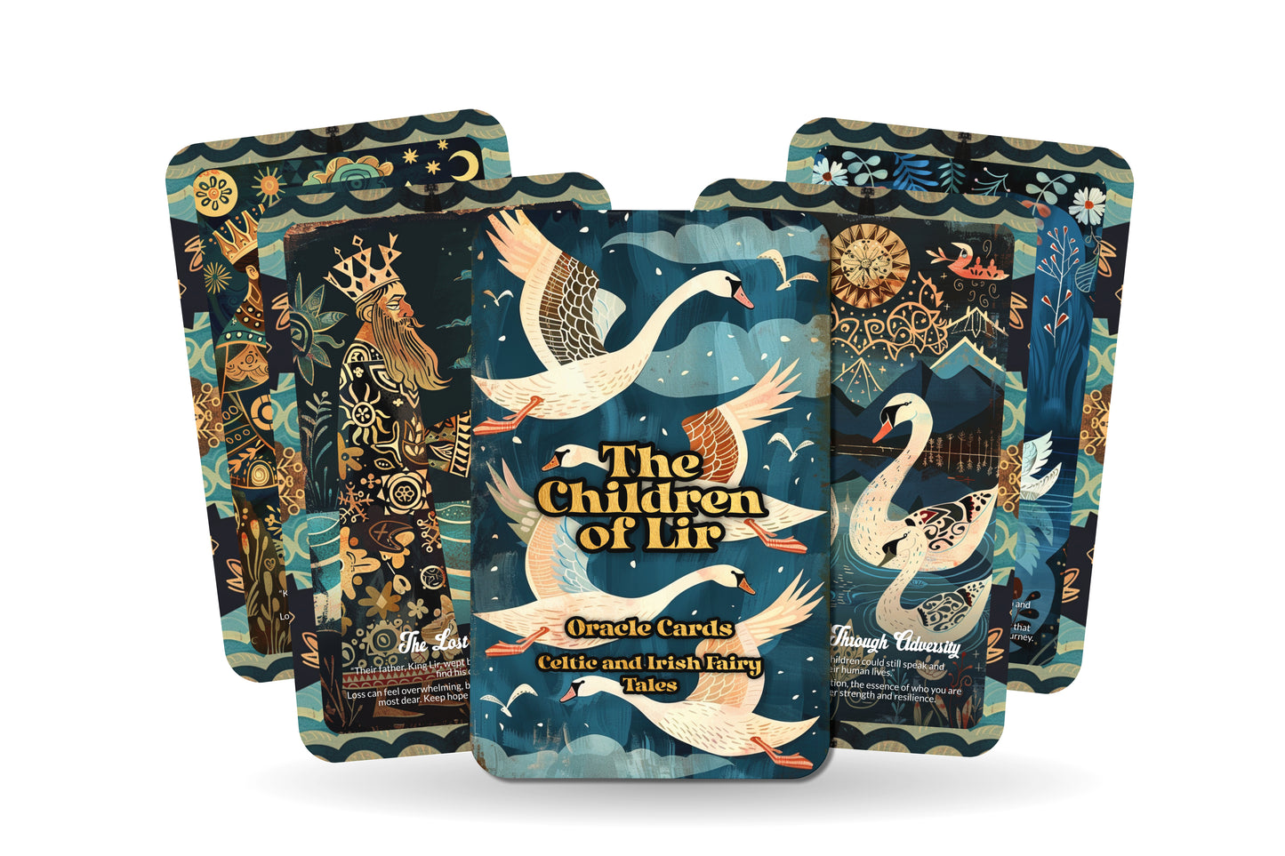 The Children of Lir - 22 Oracle Cards - Find Healing and Renewal Through Resilience