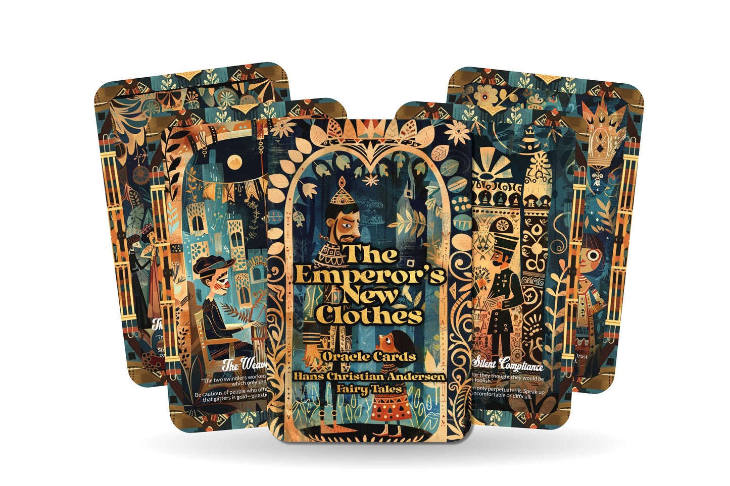 The Emperor’s New Clothes - 22 Oracle Cards - Seek Truth and Break Illusions