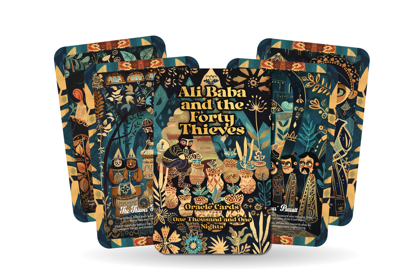 Ali Baba and the Forty Thieves - 22 Oracle Cards - Explore the Secrets of Abundance and Wisdom