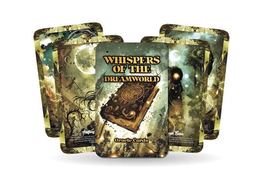 Whispers of the Dreamworld Oracle - 22 Oracle Cards - Explore Dreams and Unlock Subconscious Wisdom