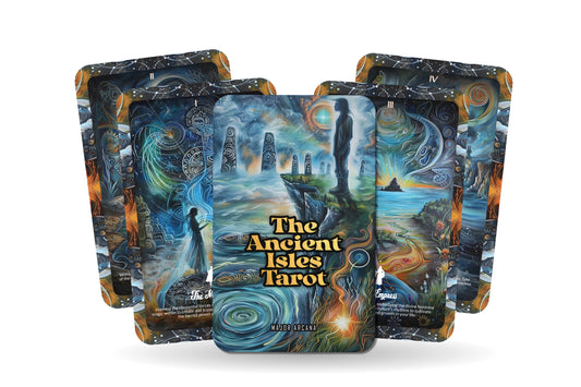 The Ancient Isles Tarot - Major Arcana - Navigate the Waters of Time - Discovery and Reflection