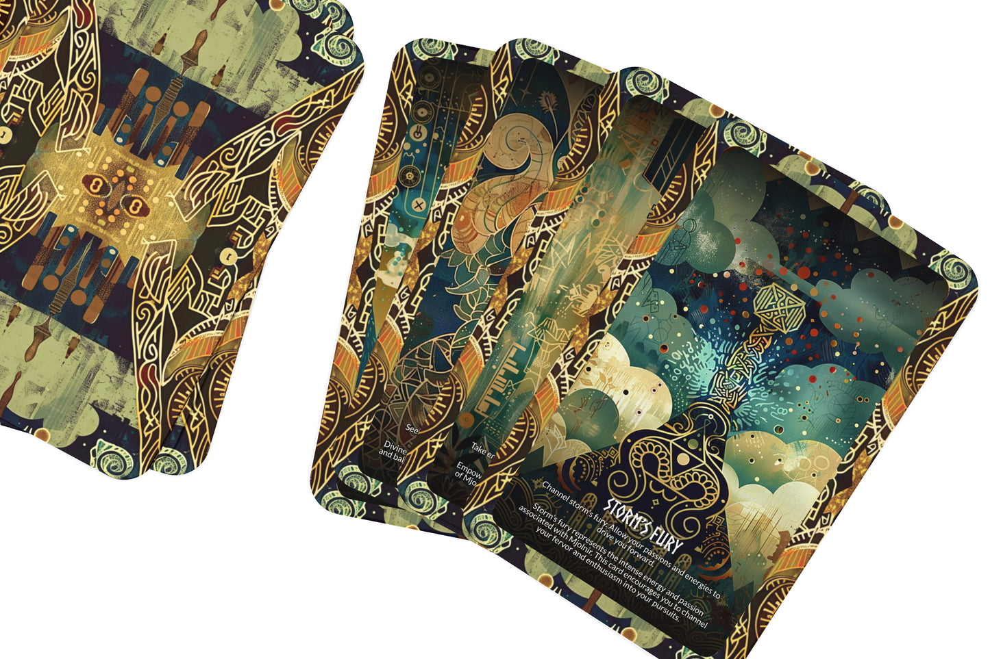 Mjolnir - Hammer of Power Oracle Deck Cards - Harnessing the formidable power and protection of Thor's hammer