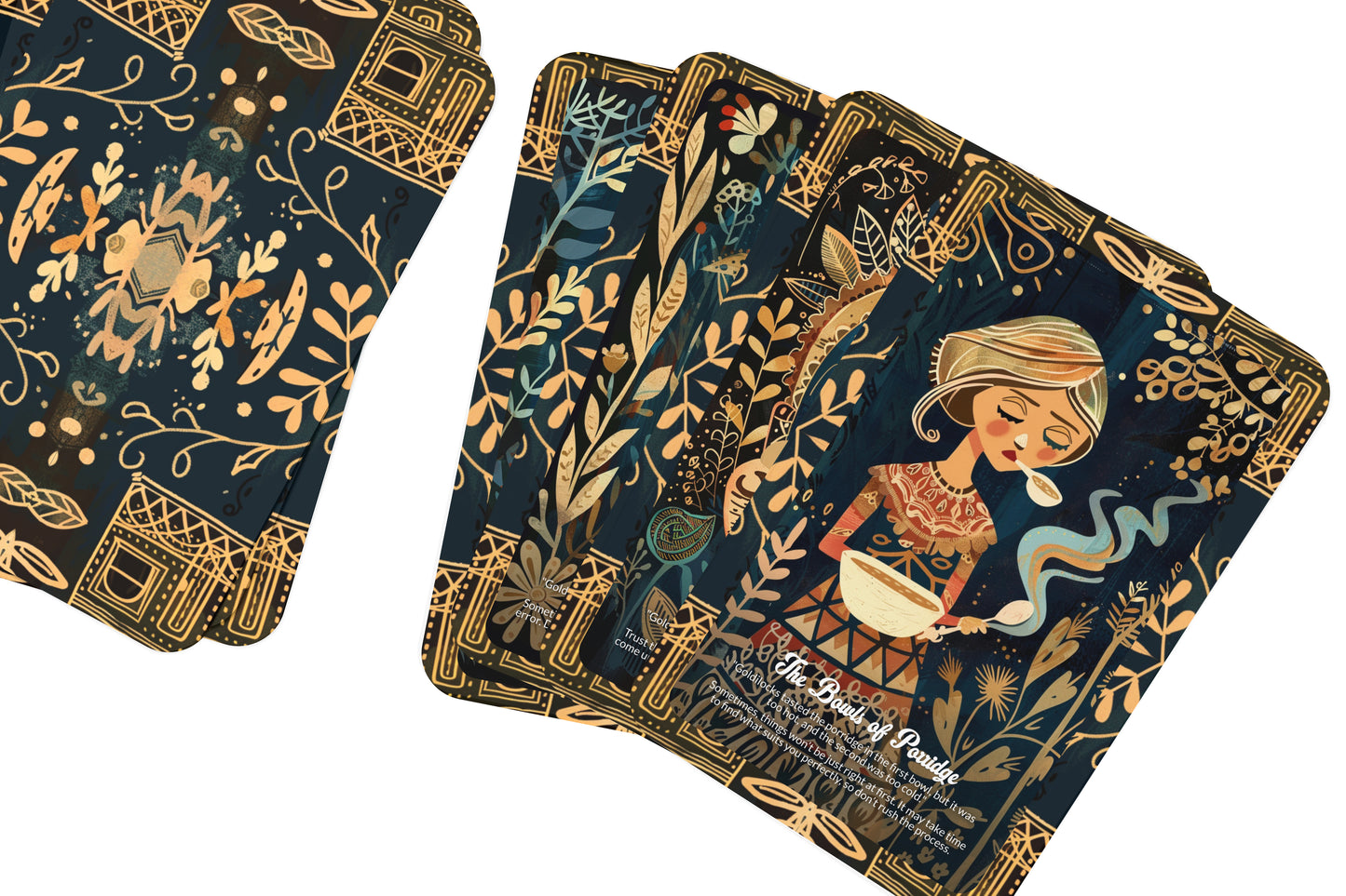 Goldilocks and the Three Bears - 22 Oracle Cards - Find Balance and Harmony in Your Journey