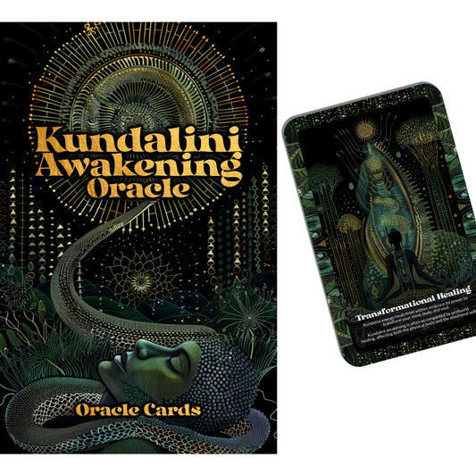 Kundalini Awakening Oracle - 22 Oracle Cards - Igniting your spiritual energy - By Symbolika - Vision Cards - Divination Tool