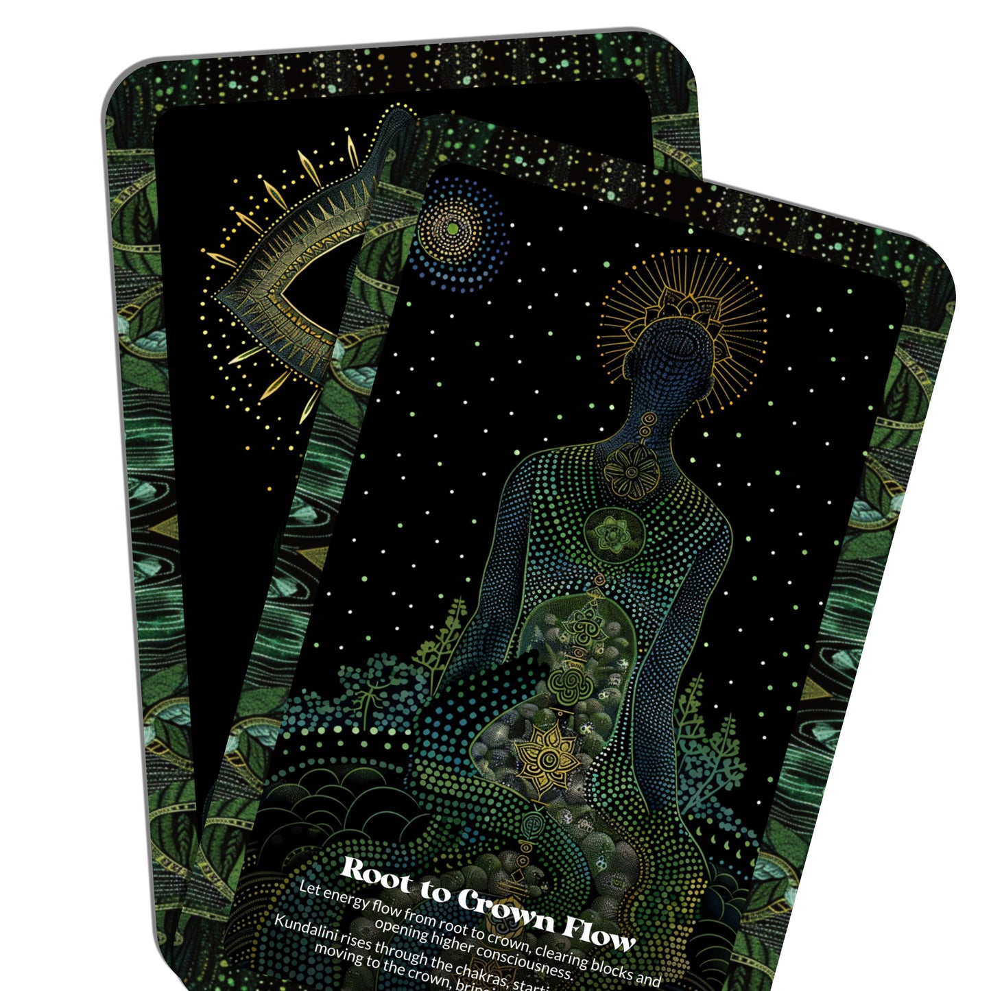 Kundalini Awakening Oracle - 22 Oracle Cards - Igniting your spiritual energy - By Symbolika - Vision Cards - Divination Tool