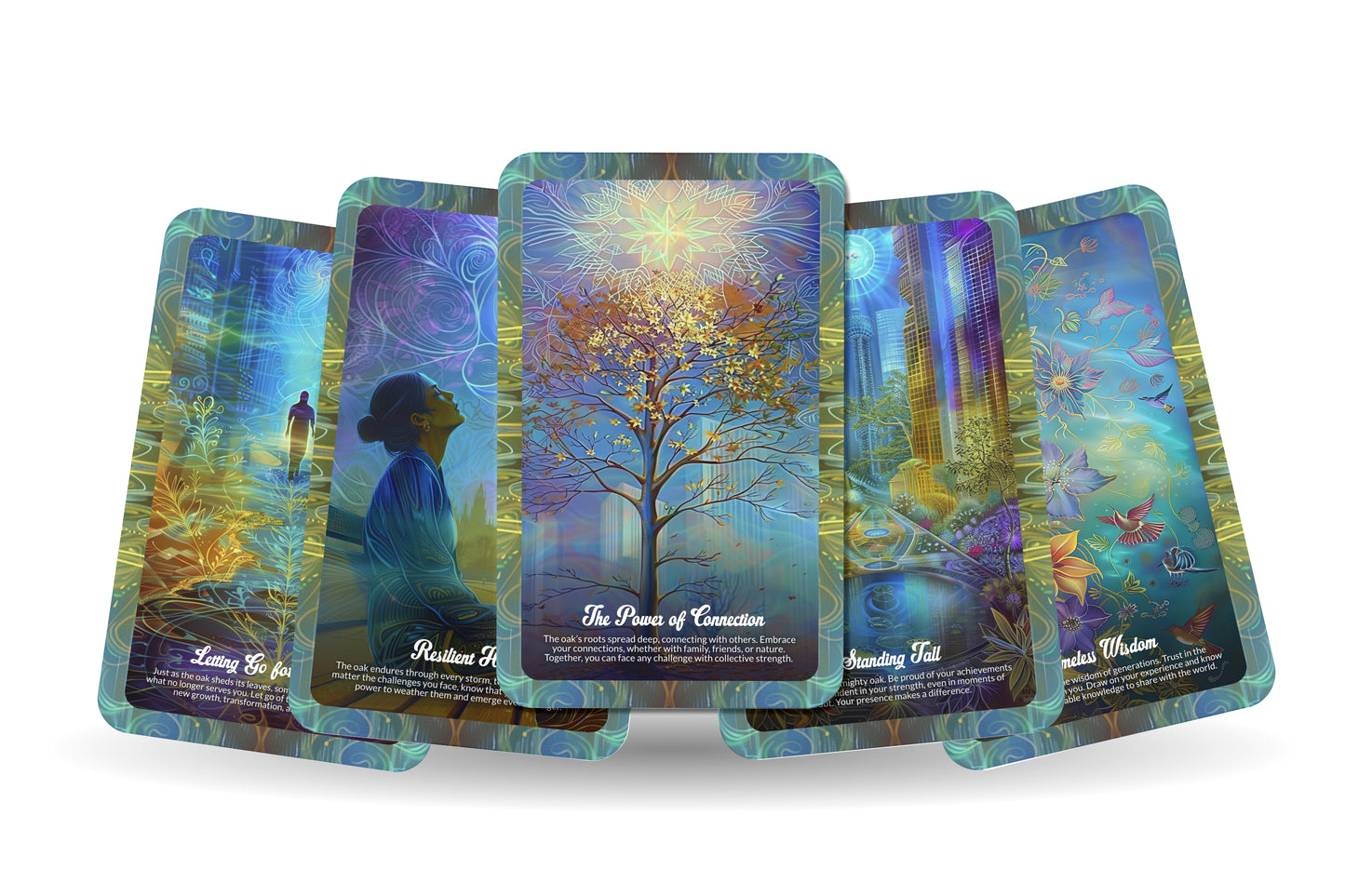 The Mighty Oak Oracle - 22 Oracle Cards - Stand Tall With Strength, Resilience, and Wisdom