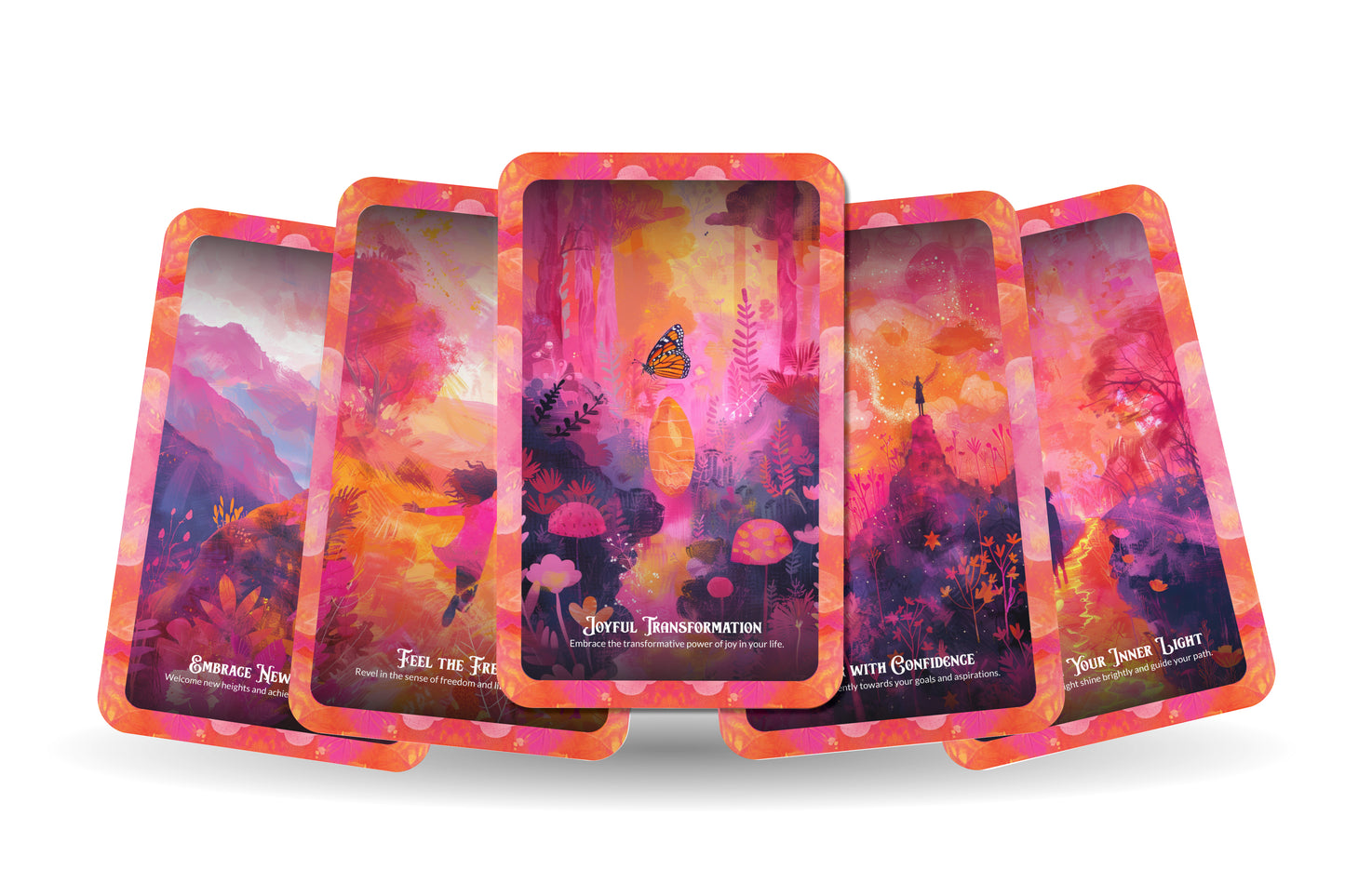 Walking on Air Oracle Cards - A unique spiritual journey - Inspired by Lyrics - Mindfulness cards