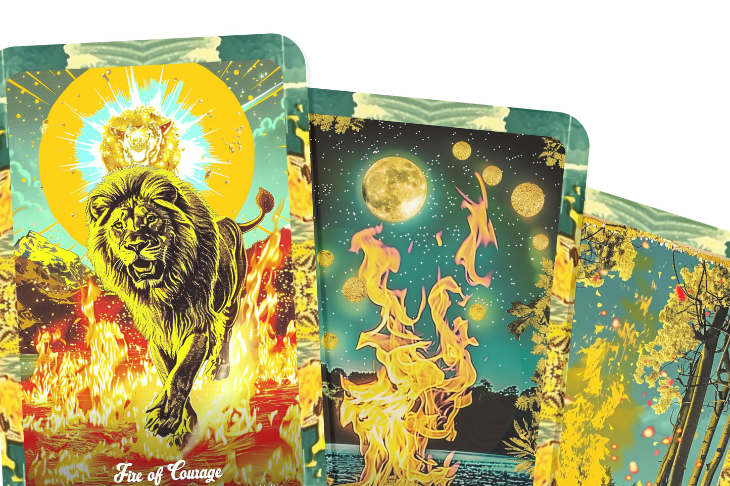 The Sacred Fire Oracle - 22 Oracle Cards - Ignite Passion, Purpose, and Life’s Vital Force