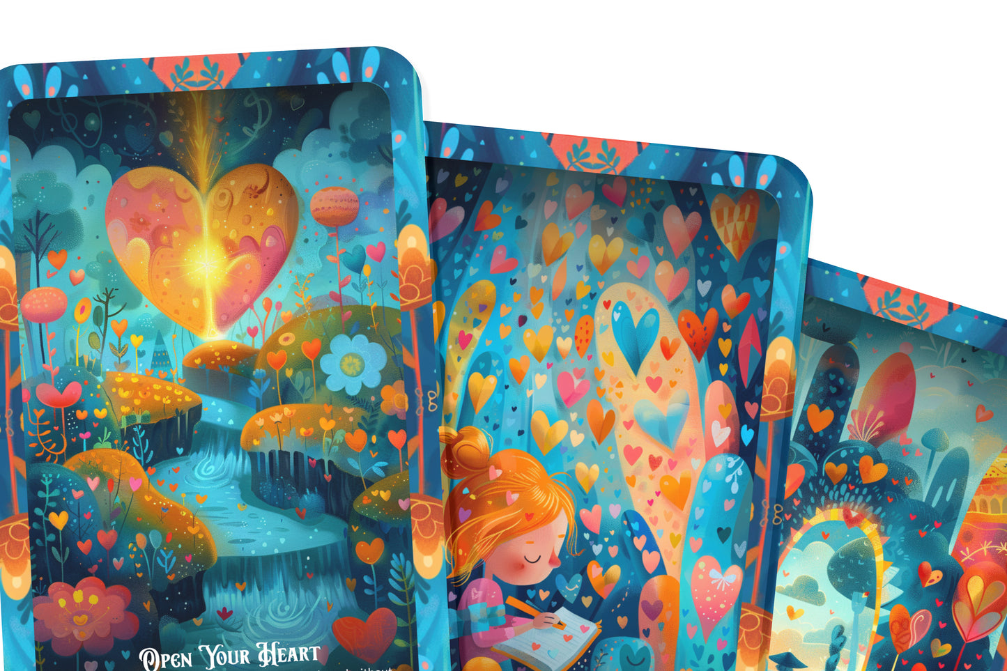 Love Is All Around - Oracle Cards - A unique spiritual journey - Inspired by Lyrics - Mindfulness cards