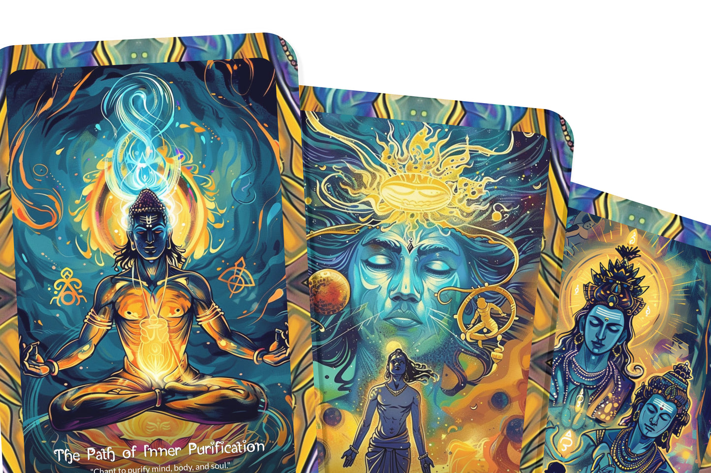 Guhyamantra in Buddhism Oracle Cards - 22 Oracle Cards - Discovering the hidden mantras that unlock deep spiritual truths in Buddhism.