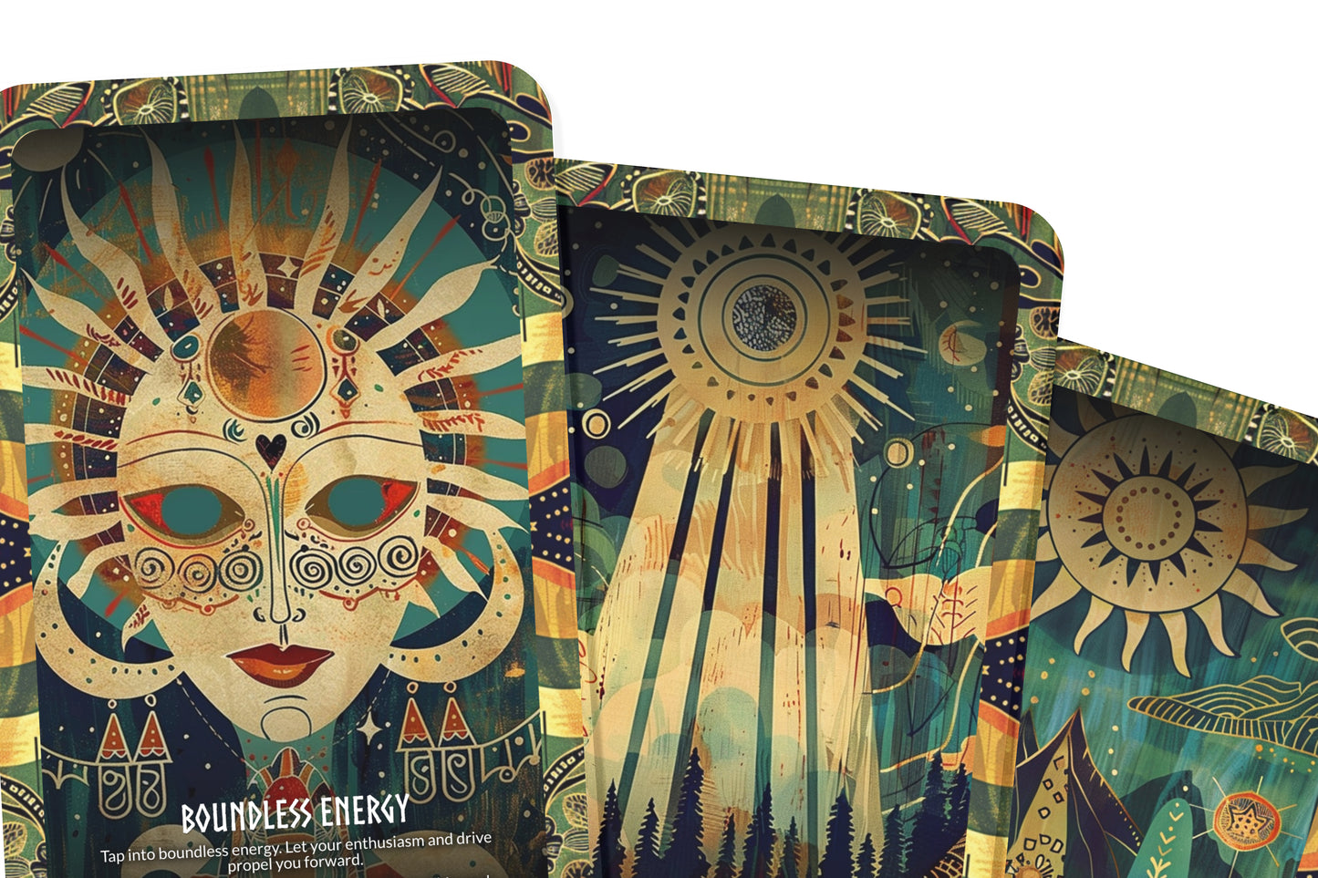 Midnight Sun - Endless Daylight Oracle Deck Cards - Reveling in the light of endless possibilities