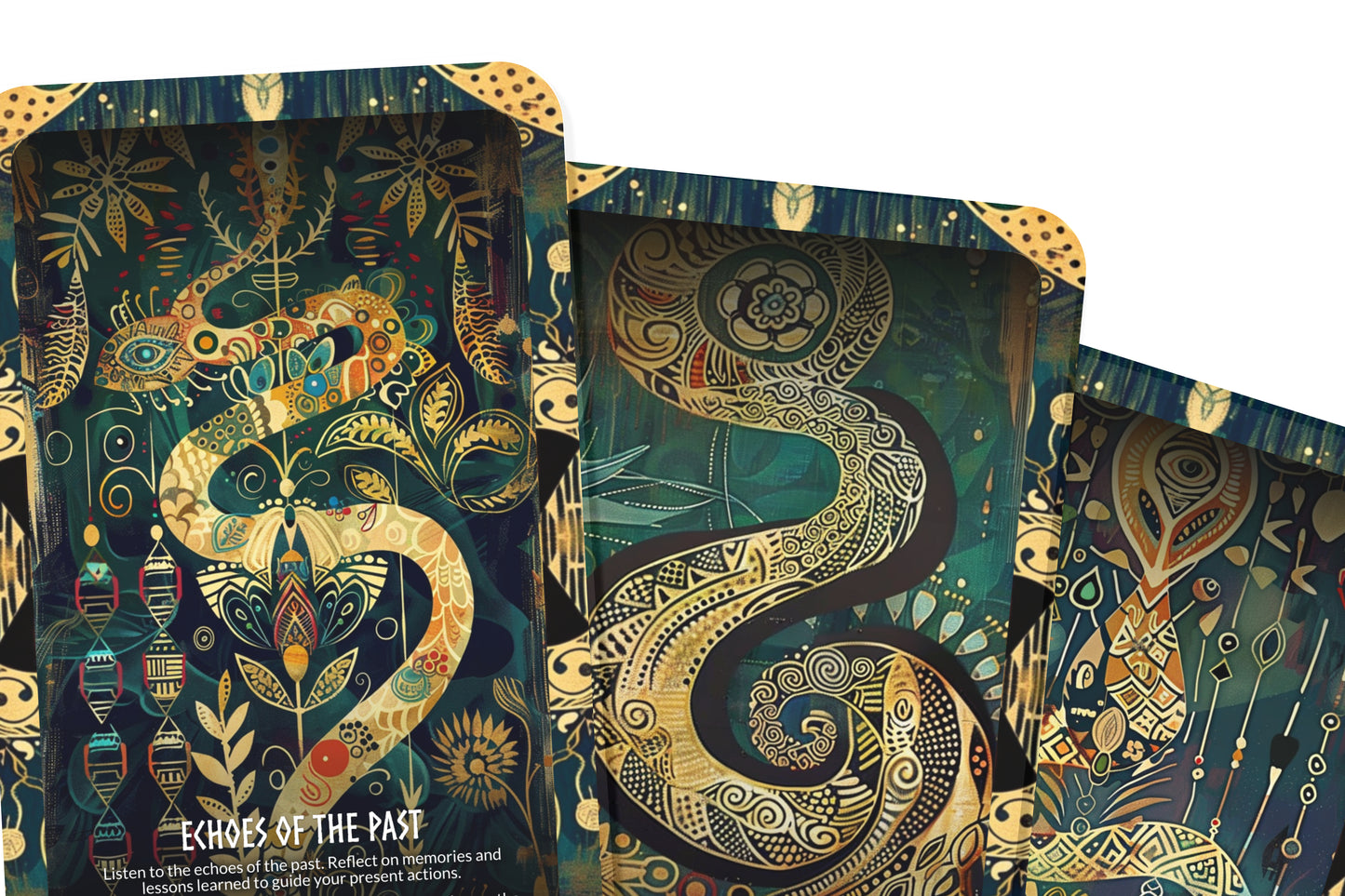 Midgard Serpent's Eye - Cycles of the World Oracle Deck Cards - Understanding the eternal cycles of life and nature