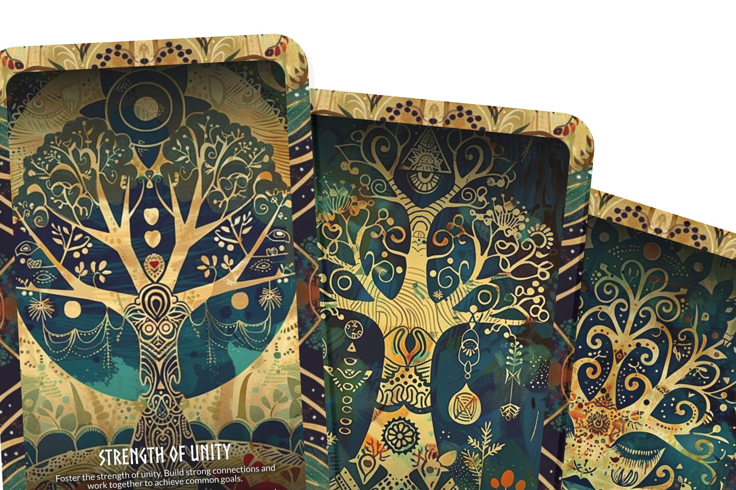 Oak Tree - Pillar of Strength Oracle Deck Cards - Embodying the enduring strength and stability of the oak