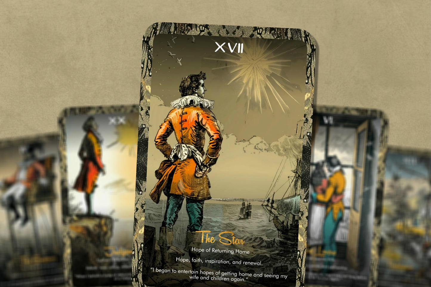 The Tarot of Gulliver - 22 Major Arcana - Divination tools - Draws inspiration from Jonathan Swift's Gulliver's Travels