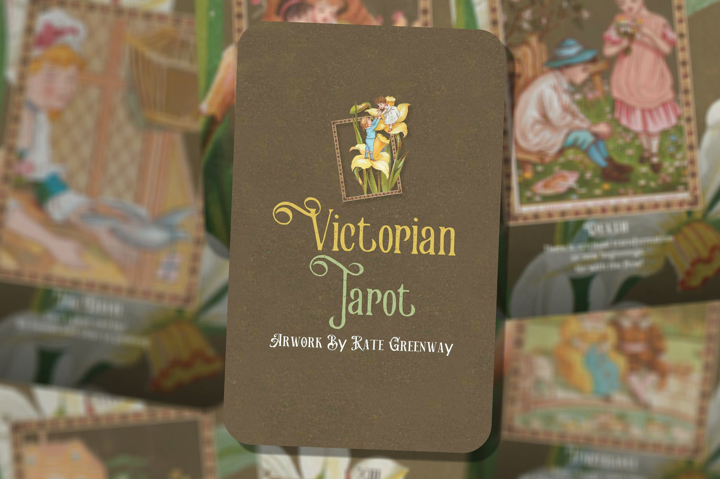 Victorian Tarot - Victorian Cards - Major Arcana - Tarot - Tarot Deck - Fortune Telling - Divination tools - Tarot Gift - Kate greenway