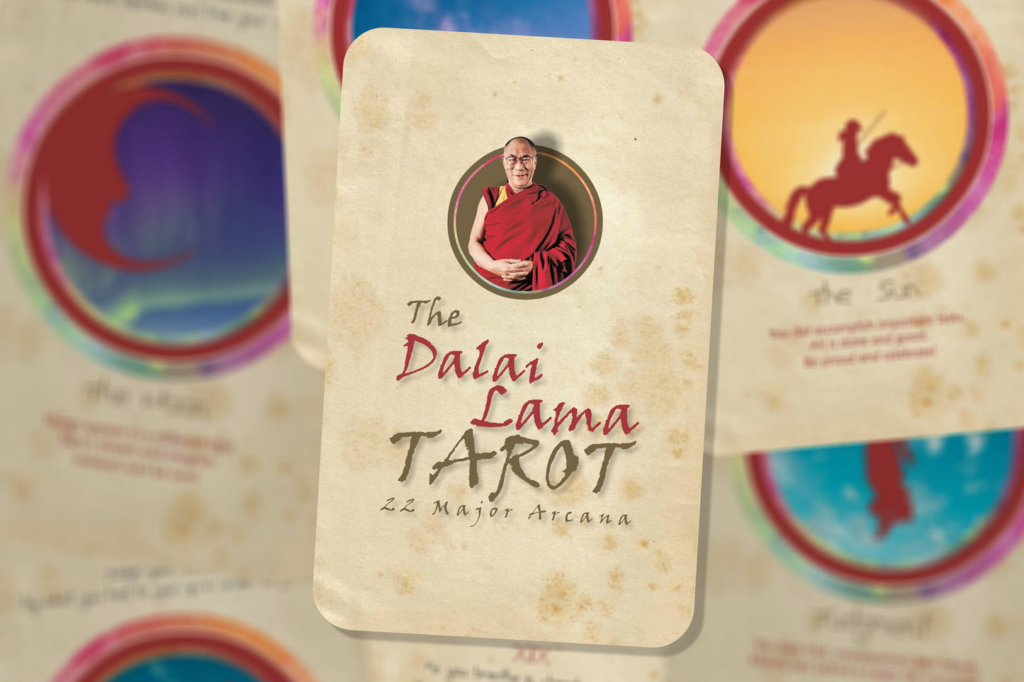 The Dalai Lama Tarot - Dalai Lama - Major Arcana - Tarot - Tarot Deck - Fortune Telling - Divination tools - Tarot Gift - Cards - wisdom