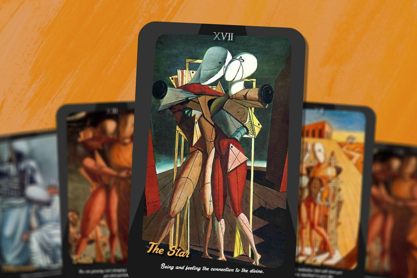 Surrealism Tarot - Giorgio de Chirico - Major Arcana - cards - Tarot Deck - Fortune Telling - Divination tools - Tarot Gift - Fine art Cards