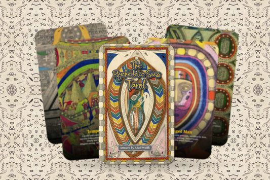 The Psychedelic Swiss Tarot - Major Arcana - Adolf Wölfli - Tarot Deck - Fortune Telling - Divination tools - Tarot Gift - Illustrated Cards