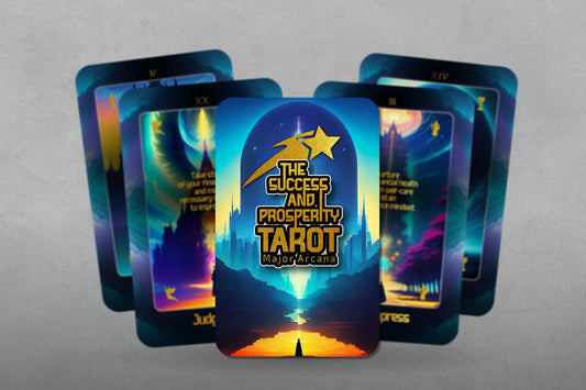 The Success and Prosperity Tarot - Major Arcana - Success Tarot - Tarot Deck - Fortune Telling - Divination tools - Tarot Gift - Tarot Cards