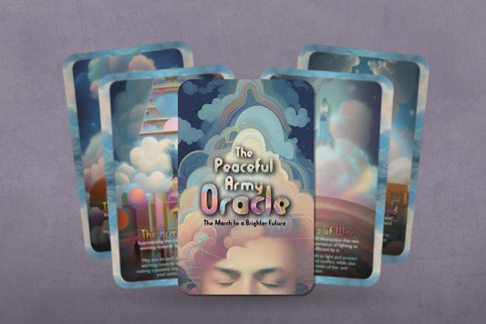 The Peaceful Army Oracle - The March to a Brighter Future - Meditation Oracle - Oracle - Oracle Deck - Fortune Telling - Divination tools