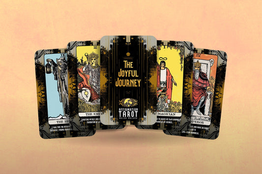 The Joyful Journey - Affirmation Tarot - Major Arcana - Tarot Deck - Fortune Telling - Divination tools - Tarot Gift