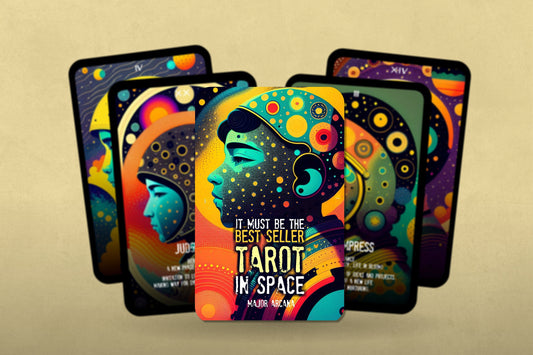 It must be the Best Seller Tarot in Space - Major Arcana - Tarot Deck - Fortune Telling - Divination tools - Tarot Gift - Tarot Cards