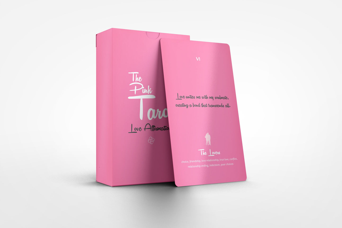 The Pink Tarot - Love Affirmations - 78 cards - Tarot - Tarot Deck - Fortune Telling - Divination tools