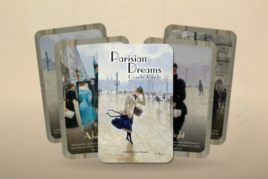 Parisian Dreams - Oracle Cards - by the French painter Jean Béraud - Cards - Oracle - Oracle Deck - Affirmation - Divination tools