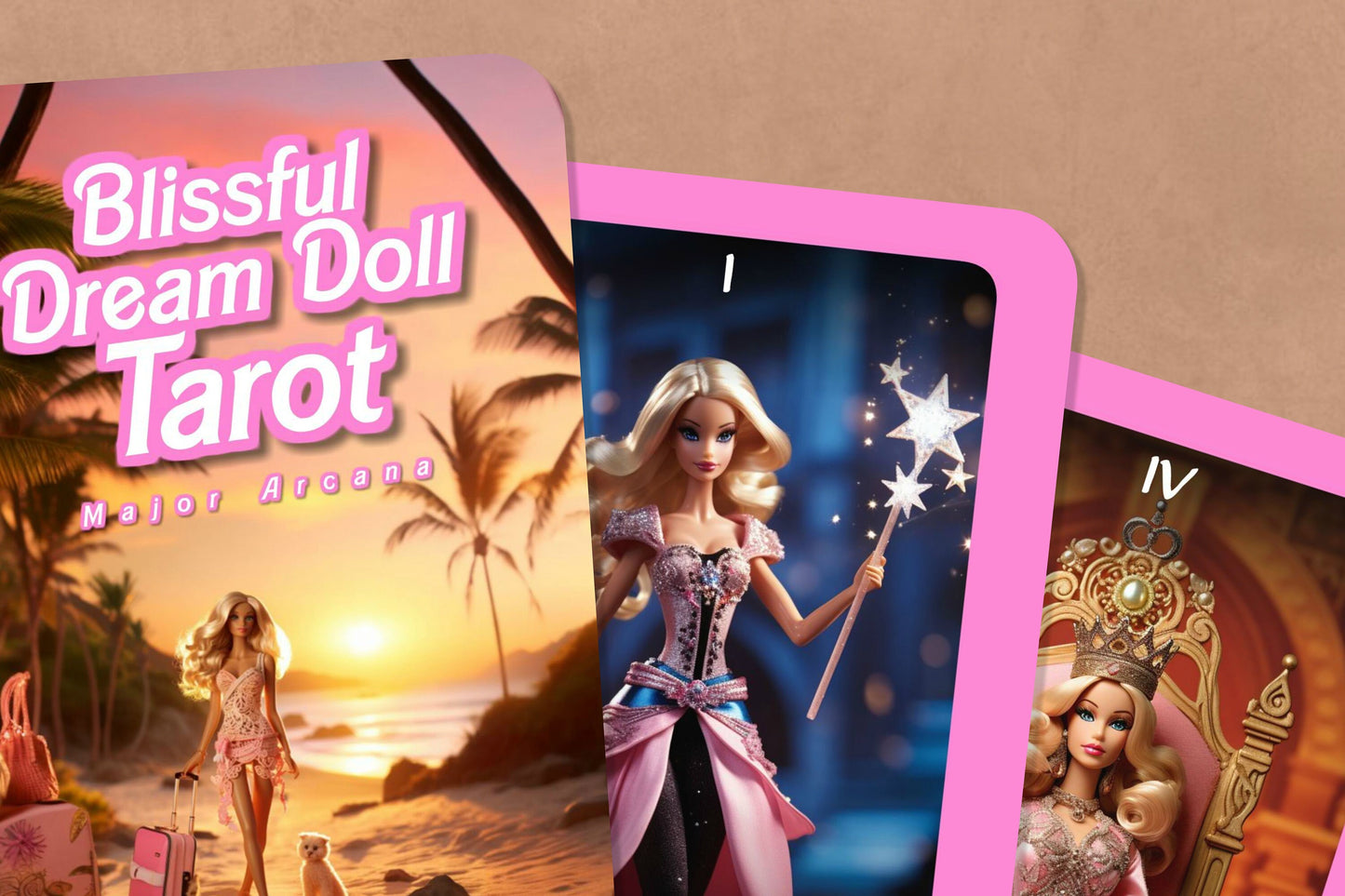 Blissful Dream Doll Tarot - Major Arcana - Tarot Deck - Fortune Telling - Divination tools - Tarot Gift - Tarot Cards