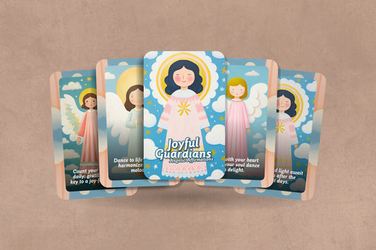 Joyful Guardians - Angelic Affirmations - Cards - Angels Oracle - angels Cards - Fortune Telling - Divination tools - Oracle cards