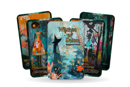 The Witches of Salem - Enlightened Oracle - Witches Wisdom - UK Edition - Divination Tool